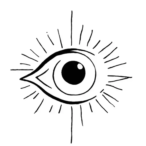 Pupile Moon And Sun Contour Eye On The Edge