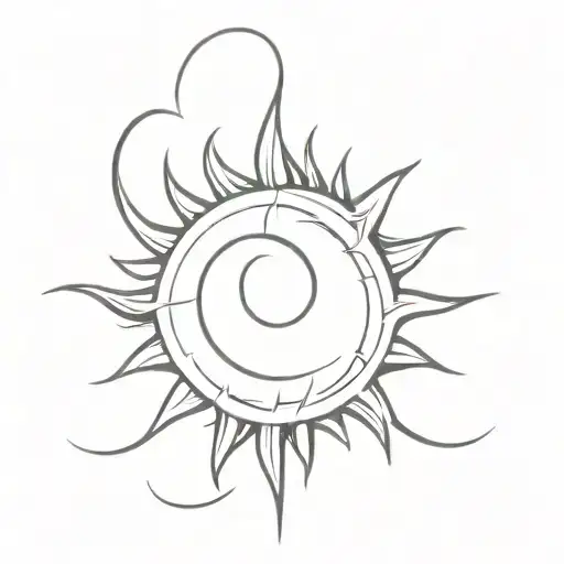 Vertical Sun Spine