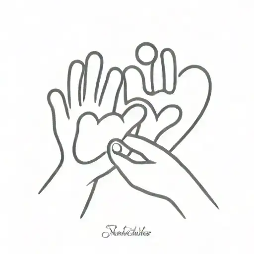 Two Hearts With A Dog Paw Everything Should Be Connected