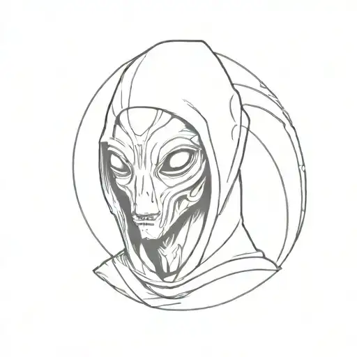 A Hooded Alien