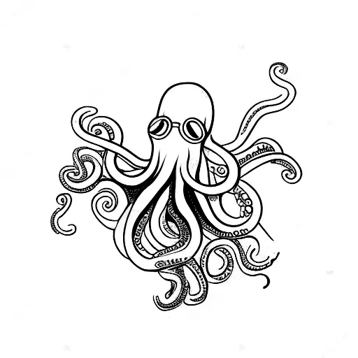 Octopus With Snorkel