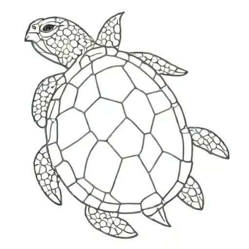 Turtle One Line