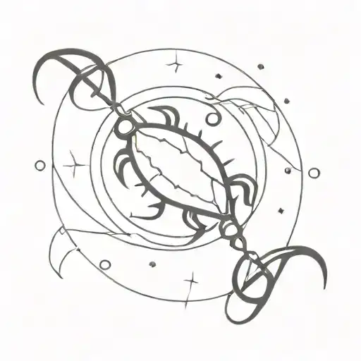 Cancer Zodiac Sign Tattoo Inspired