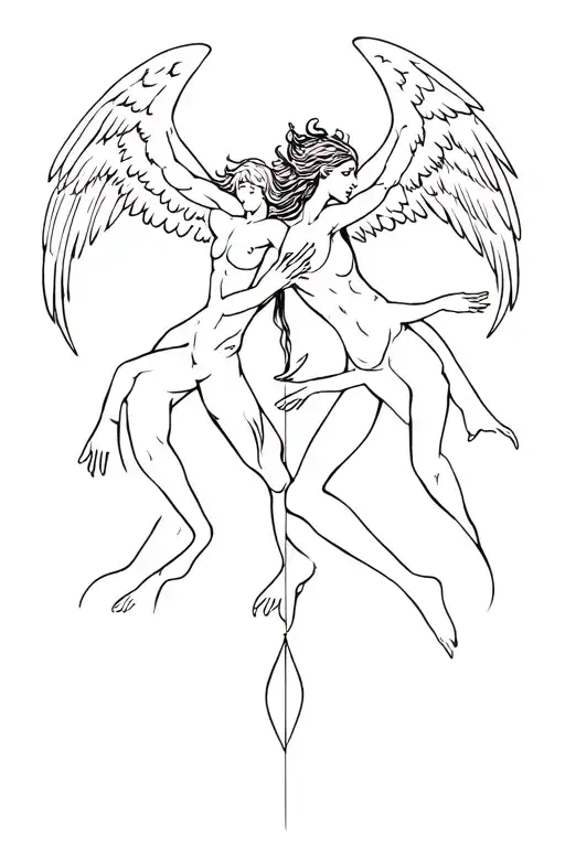 Aggressive Design Of Angels Fight Against My Demons