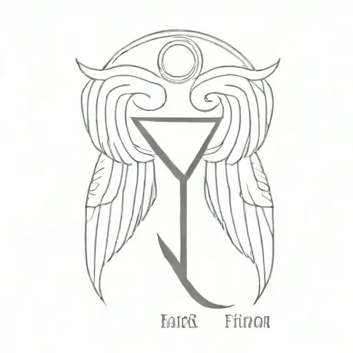 Roman Number With Wings