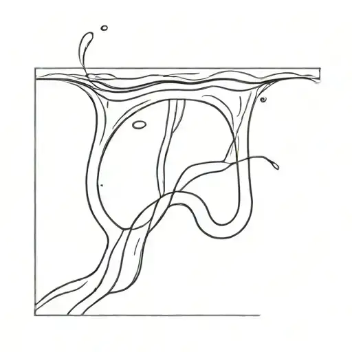 Flowing Water With The Numbers 112095 Embedded In The Water