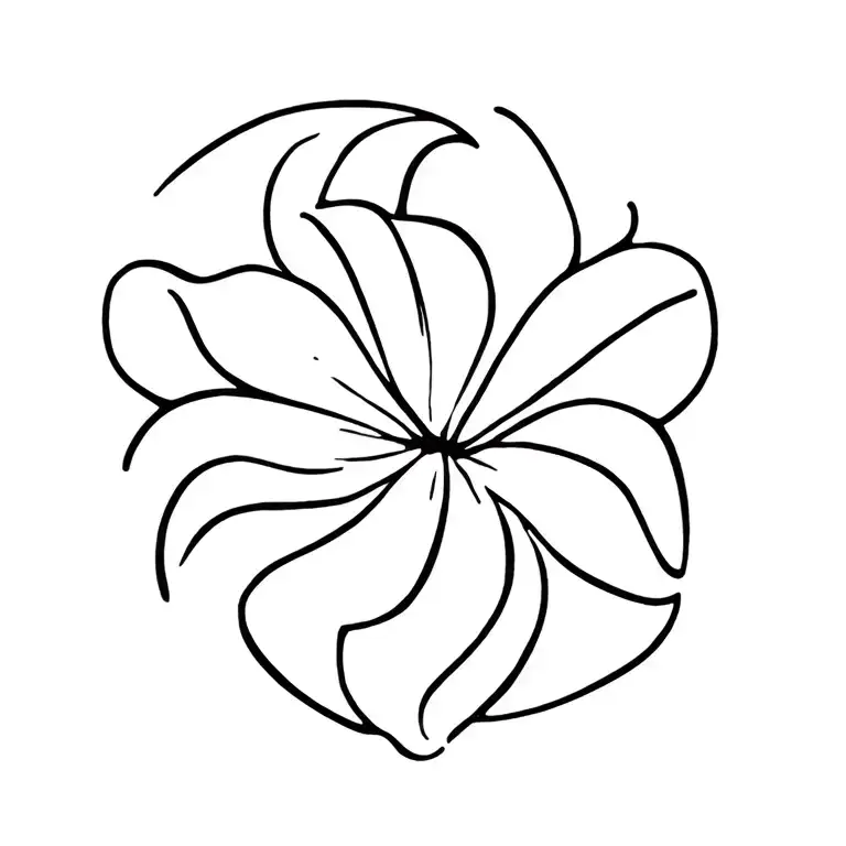 Plumeria Polynesian Tribal