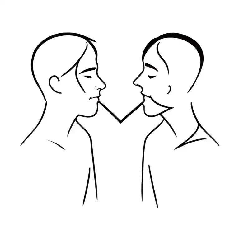 Strong Friendship Between 2 Friends