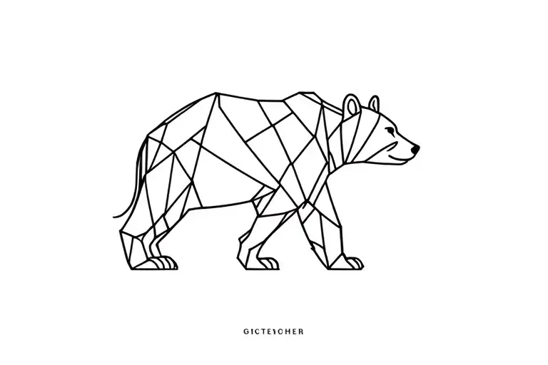 Geometric Bear Walking