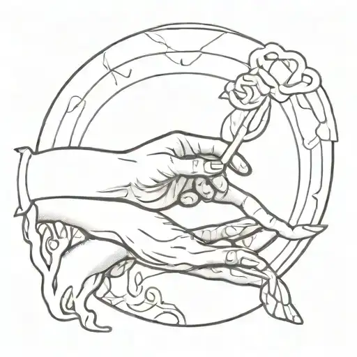 Phrase Or Word That Has To Do With The Picture Of The Creation Of Adam