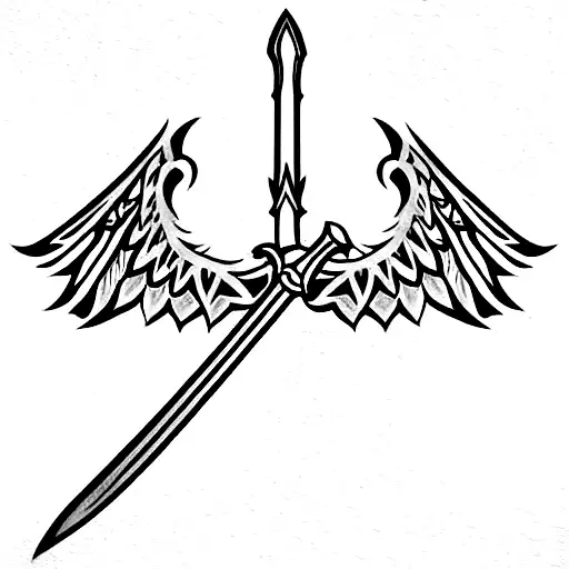 Sword With Wings