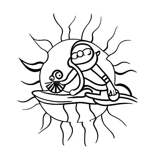 Monkey Holding The Sun