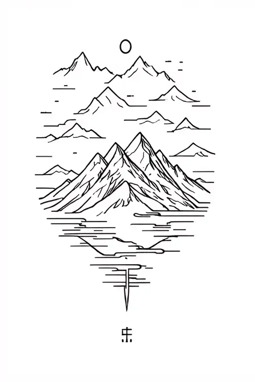 Aquarius Zodiac Sign Calgary Mountain Scene