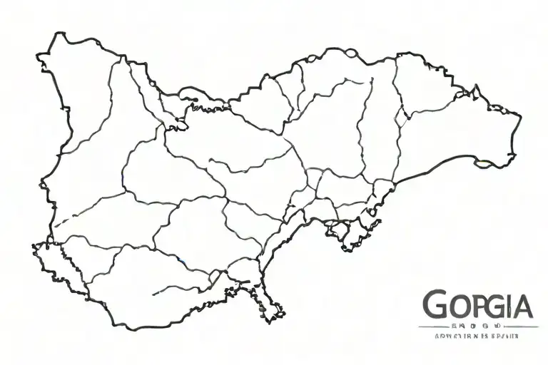Georgia Country Outline