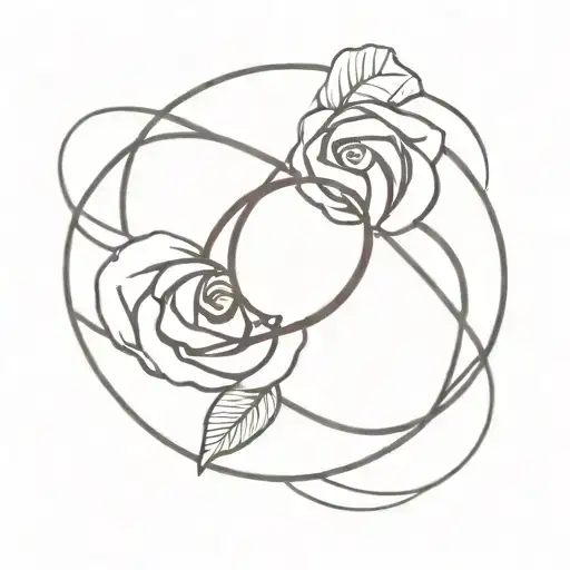Infinity Symbol Made With A Rose