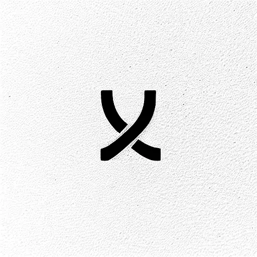 Minimal Abstract Ancient Symbol
