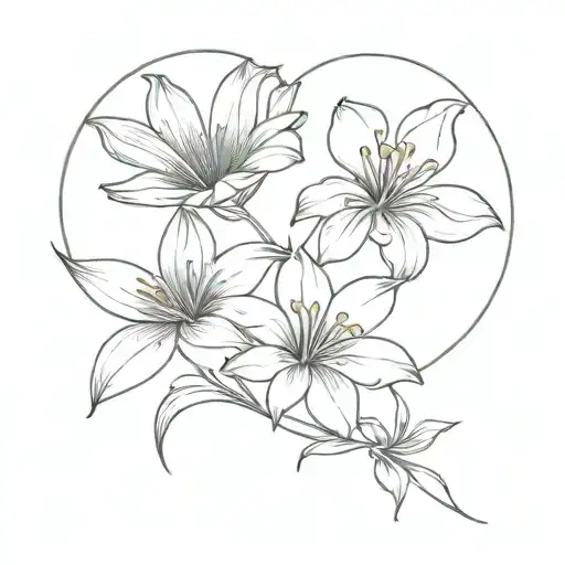 Gerber Daisy Flower And Birds Of Paradise Flower