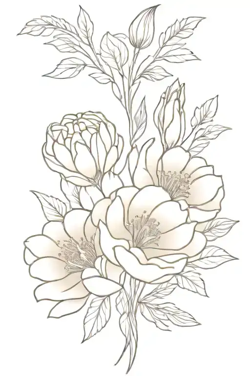 Birth Flower Bouquet