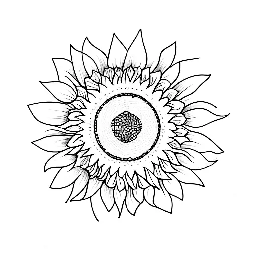 Head Of Sunflower