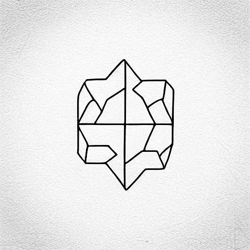 Minimal Abstract Geometric Symbol