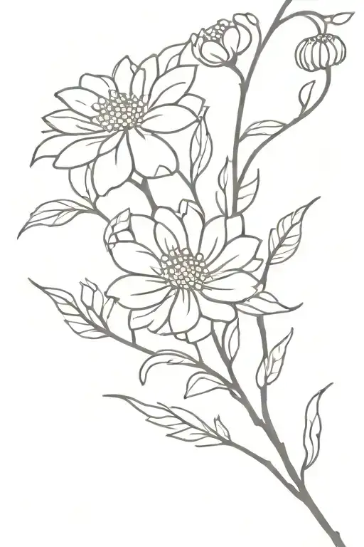 Chrysanthemum Vine