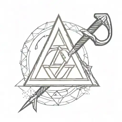 Norse Axe Valknut Symbol