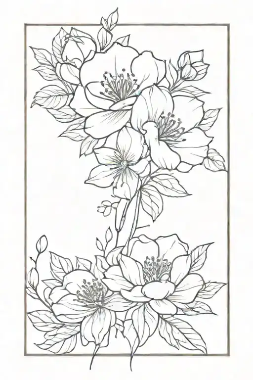 September And May Birth Flower Bouquet