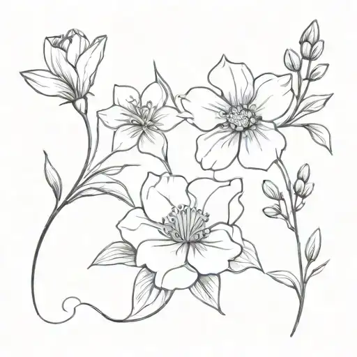 February And March Birth Flowers