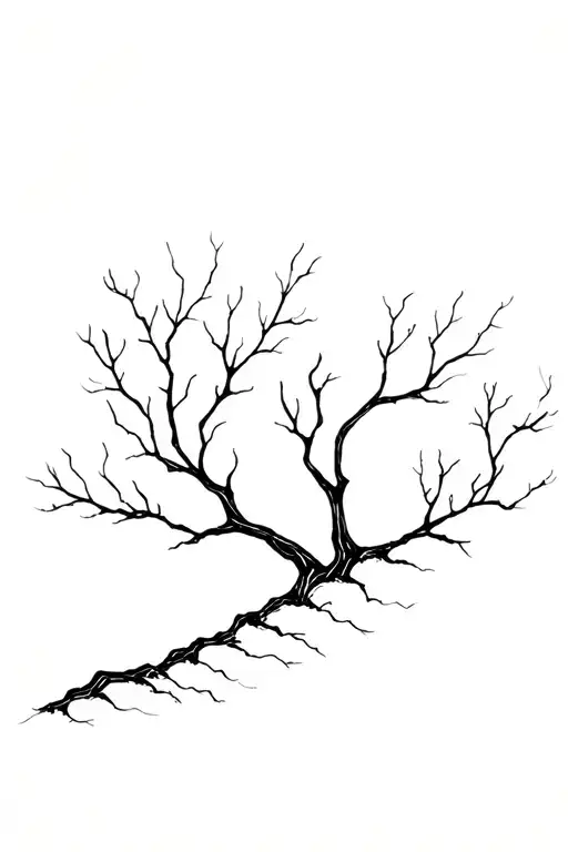 Tree Path Branch Representing Knowledge Wisdom Adventure