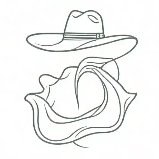 Sting Ray With Cowboy Hat