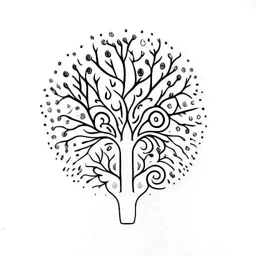Tree Of Life Mind Soul Body Look Inward Female