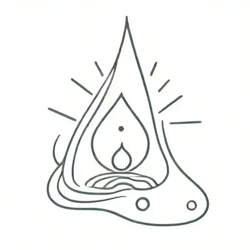 A Sun And A Drop Of Water