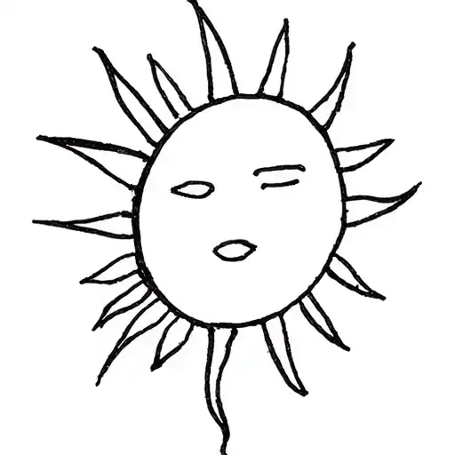 Stick Figure Sun