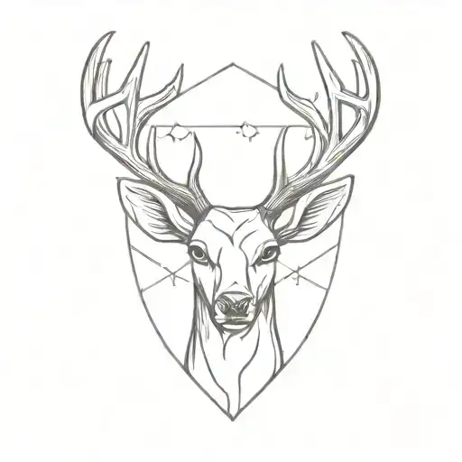 Deer Head Family Crest