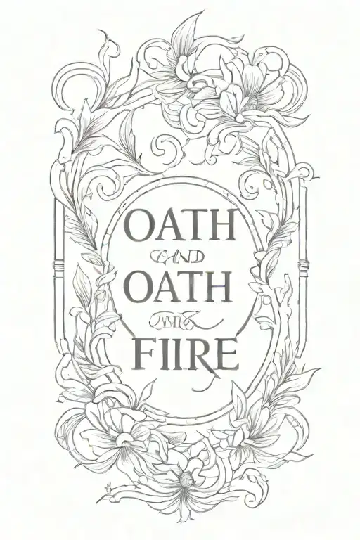 Word Oath And Fire