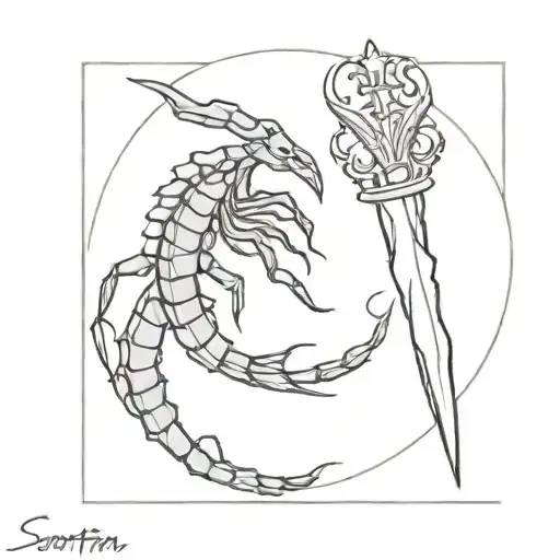 Scorpion And Dagger