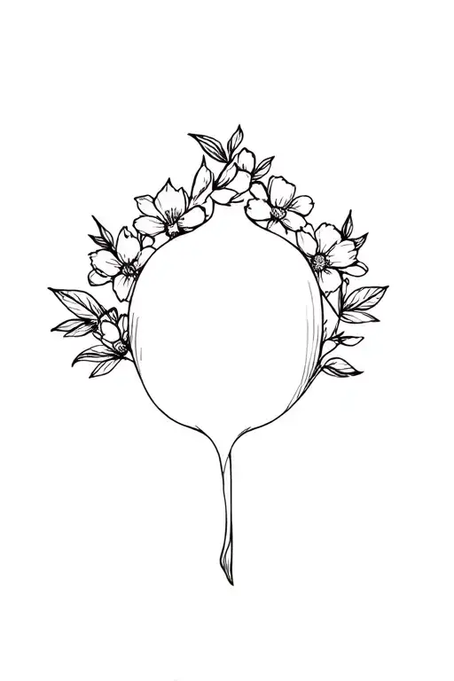 Flowers Pomegranate Crown Floral