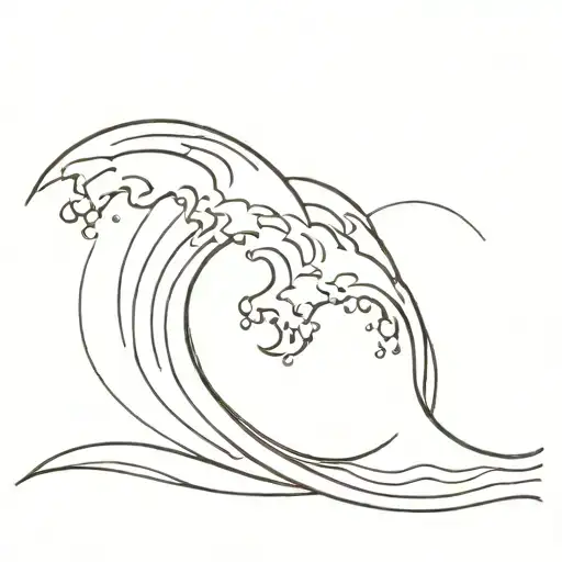 Ocean Waves Crashing