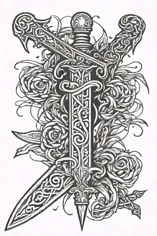 Sword Wrapped In Blood