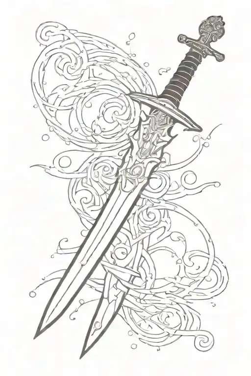 Sword Wrapped In Blood