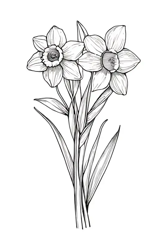 Daffodil And Cosmo Bouquet