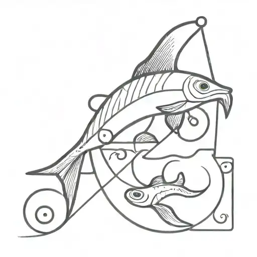 Traditional Fishing Symbols
