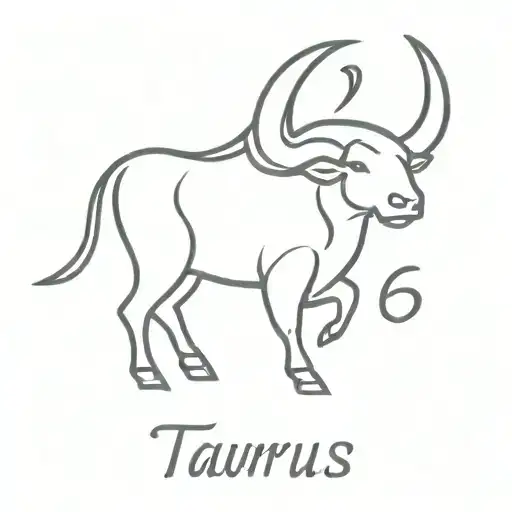 Simple Taurus Sign With Date 05-09-13