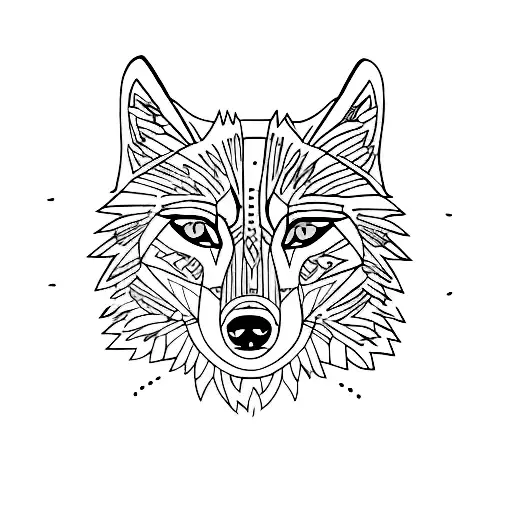 Combination Of A Wolf And Cat