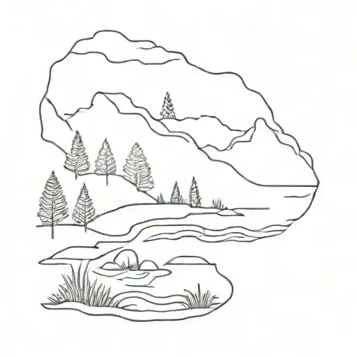 River Trail No Square Outdoor