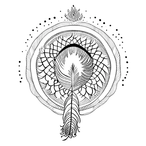 Krishan And Peacock Feather