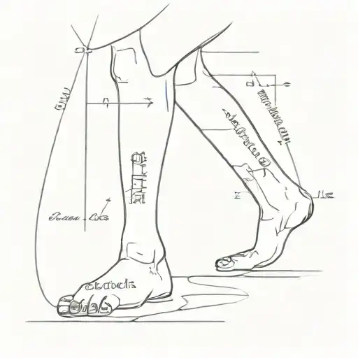 Child's Leg With Birth Data Child Name Gabriel Weight 3150 Height 57