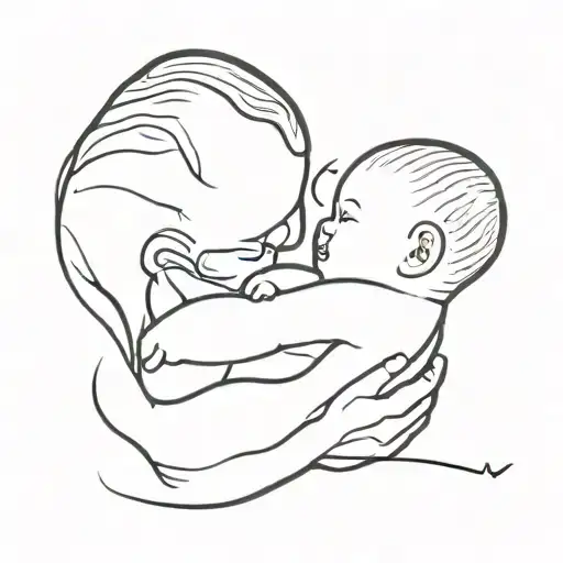 The Bond Between A Father And His New Born Baby Girl