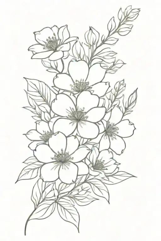 Birth Flower Bouquet