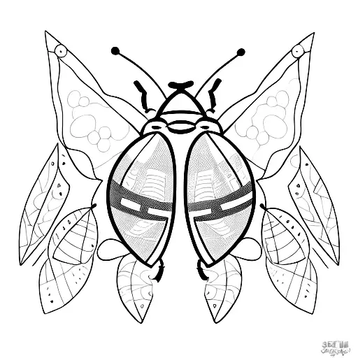 Charley Harper Ladybug